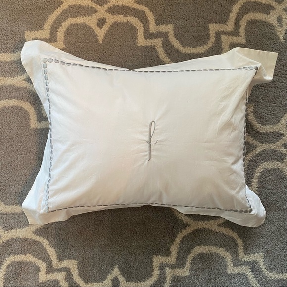 Pottery Barn Bedding Pottery Barn Monogrammed Boudoir Pillow Poshmark